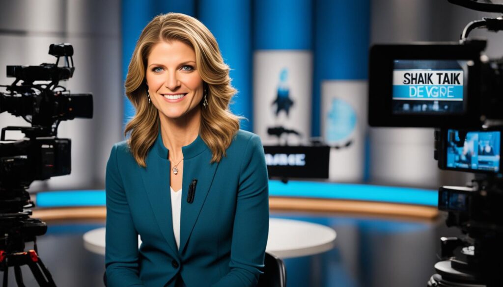 Candace Nelson on set