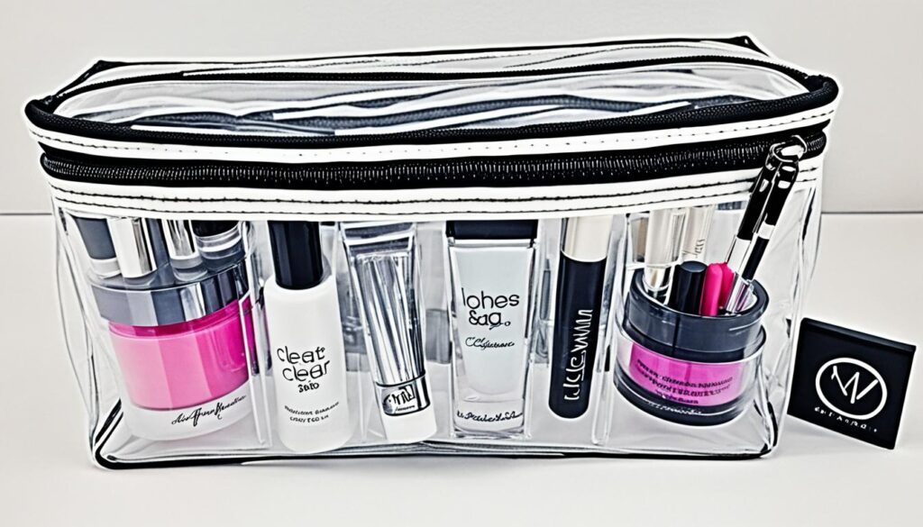 In the Clear Series by Makeup Junkie Bags In the Clear Series by Makeup Junkie Bags