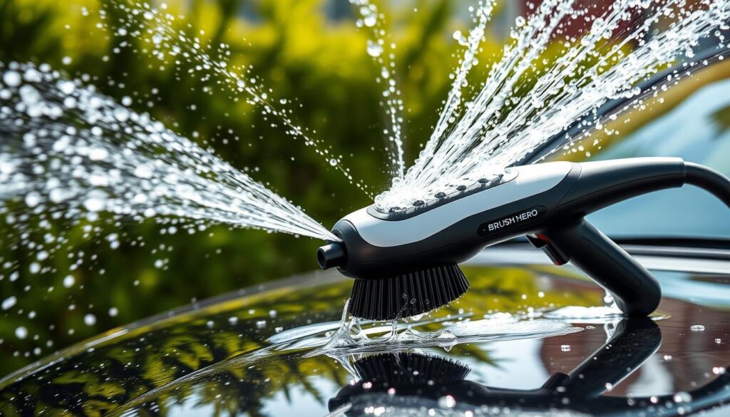 Brush Hero water-powered Brush Hero water-powered