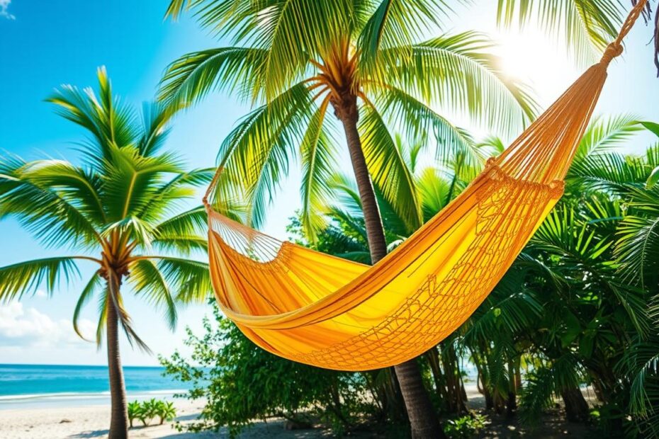 Yellow Leaf Hammock Shark Tank